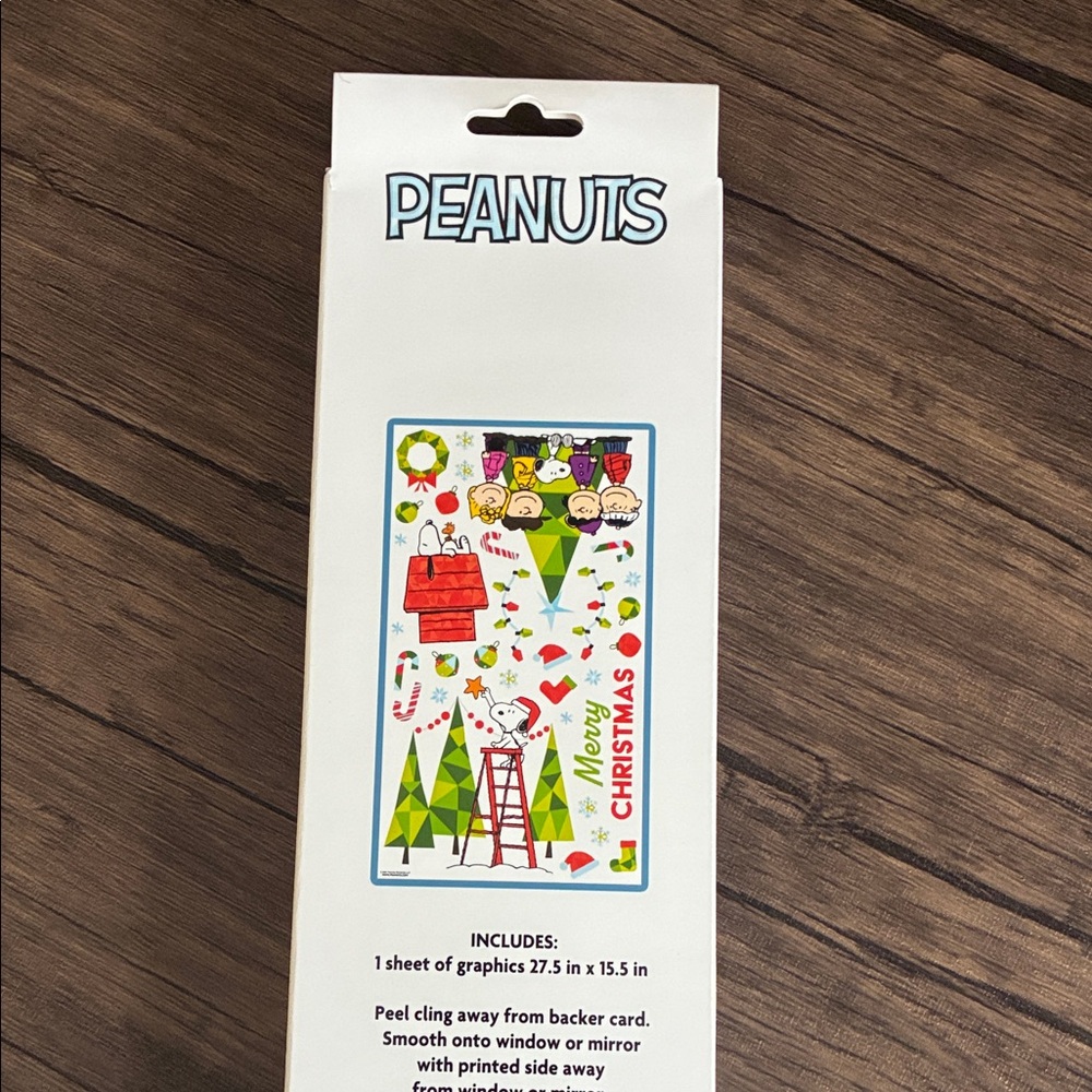 Peanuts Holiday Snoopy Window Clings - Picture 6 of 8